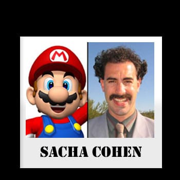 From Ron Jeremy to Sacha Cohen: Five Real-Life Super Marios