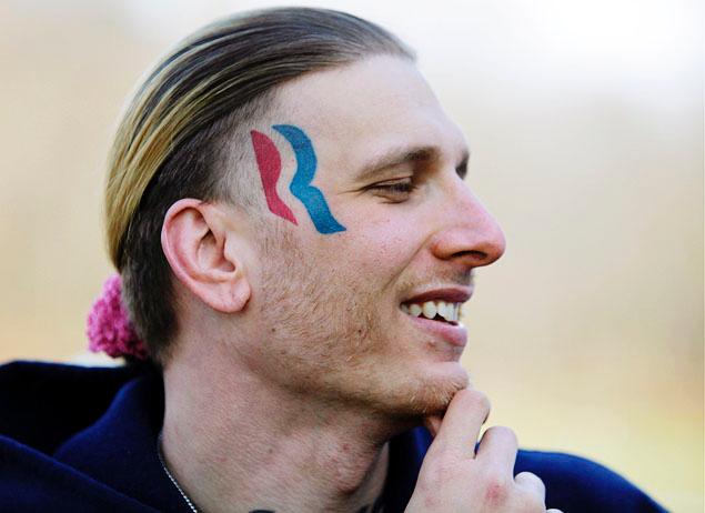 Logo and Banner Facial Tattoos