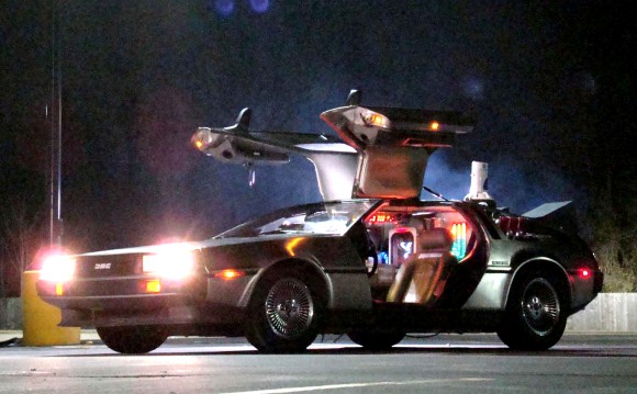 Awesome Cars and Back to the Future DeLorean