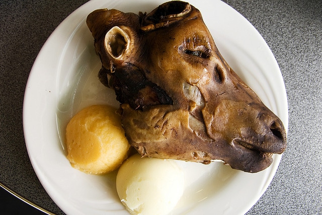 A Sheep’s Head and Disgusting Food and Drink