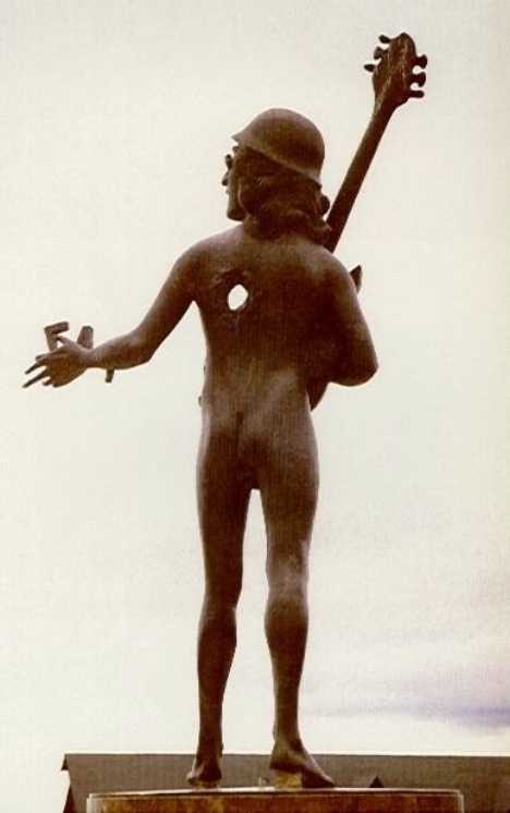 The John Lennon Drug Cartel Tribute Statue Weird and Unlikely Statues and The John Lennon Drug Cartel Tribute Statue