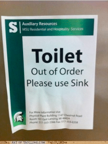 The Funniest Out of Order Signs